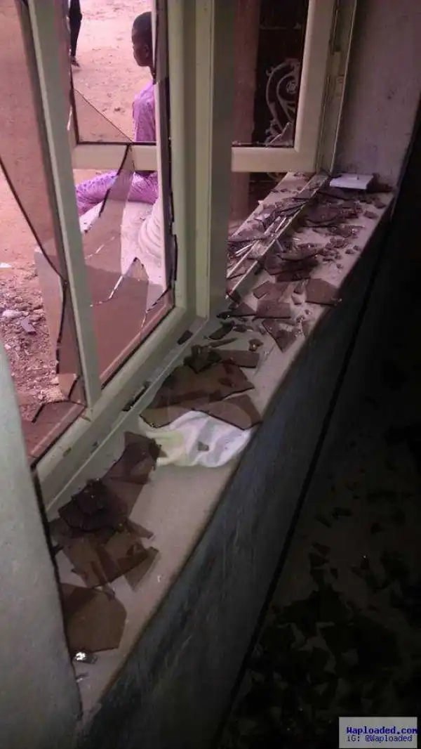 See photos of Catholic church destroyed by Muslim youth for worshiping on Friday